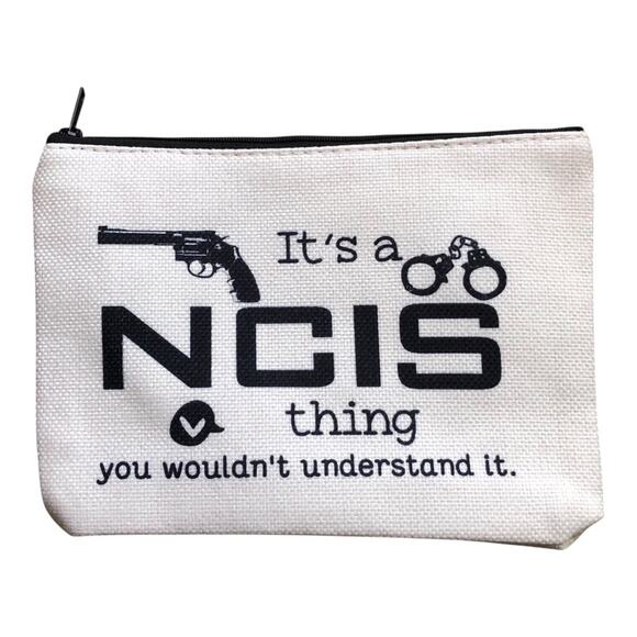 GJTIM Naval Criminal Investigative Service TV Show Inspired Zipper Cosmetic Bag - Picture 6 of 6